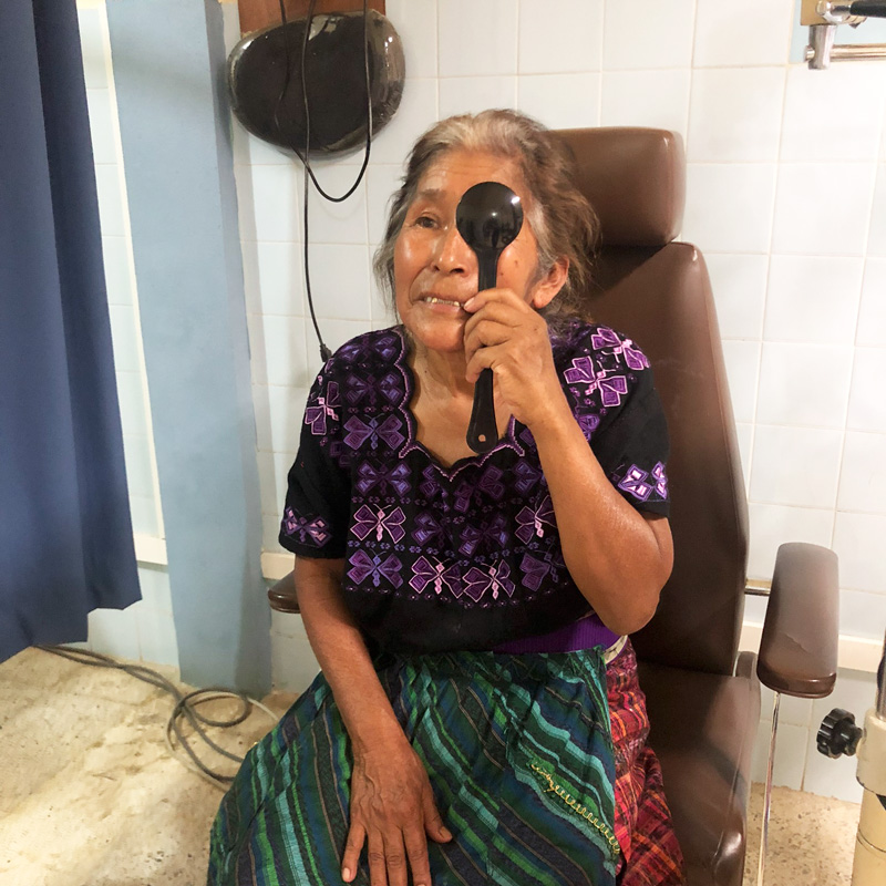 Hospital de la Familia Foundation – Ophthalmology patient Hospital de la Familia Foundation - Ophthalmology patient