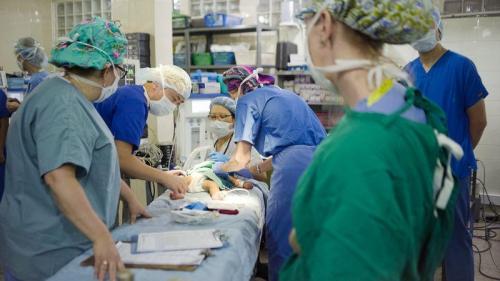 cleft surgery on nino